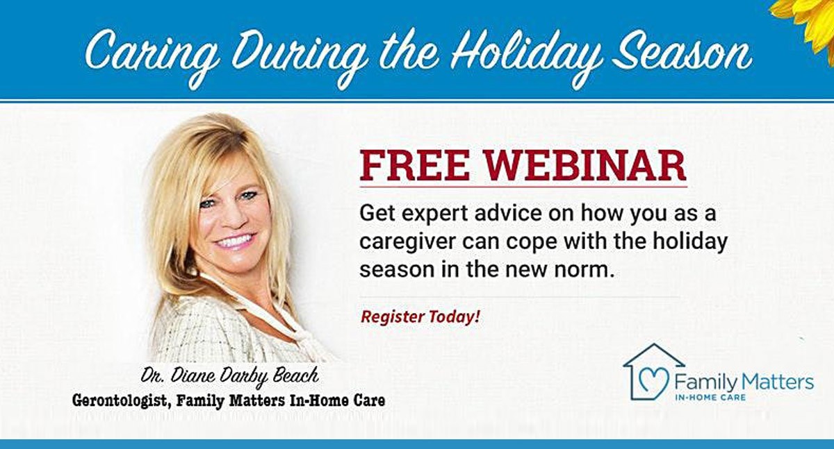 Free Webinar: Caring During The Holiday Season – Make It Stress-LESS!