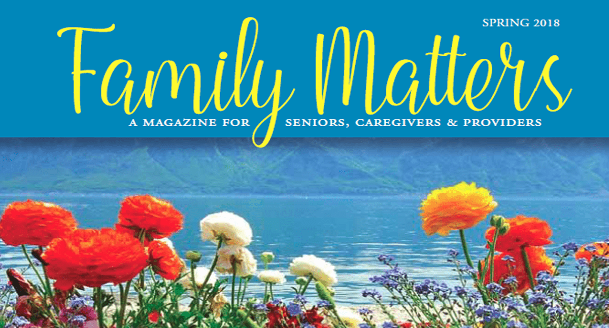 Family Matters, Spring 2018 Magazine