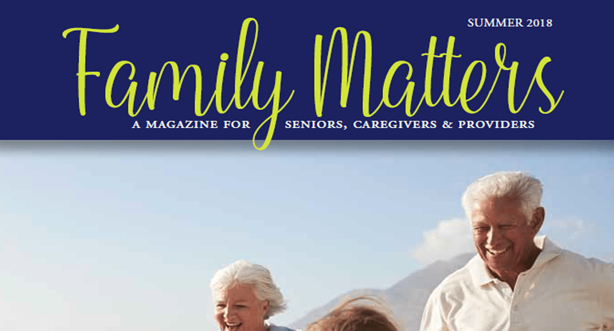 Family Matters, Summer 2018 Magazine