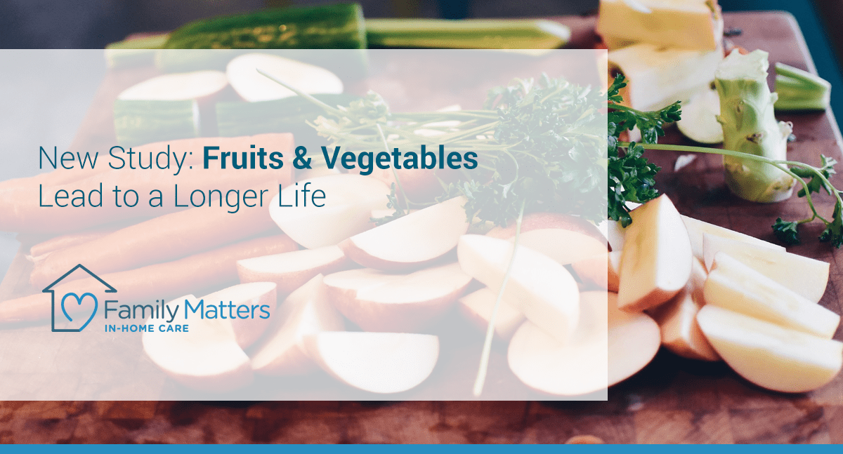 New Study: Fruits & Vegetables Lead To A Longer Life