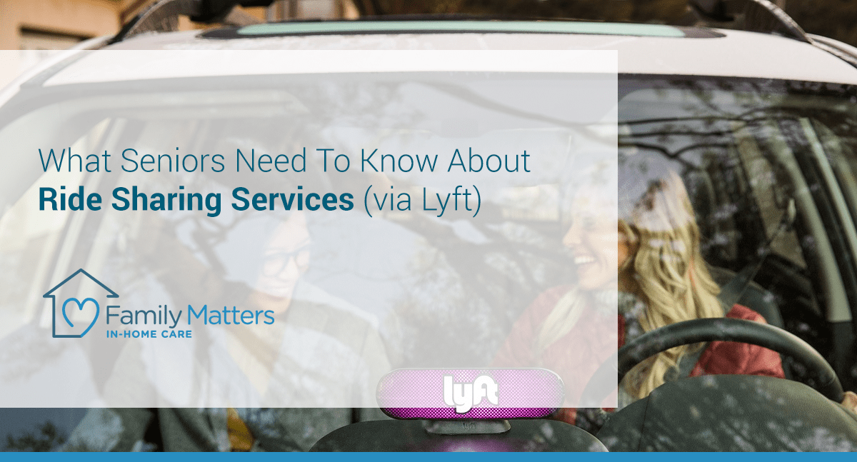 What Seniors Need To Know About Ride Sharing Services (via Lyft)