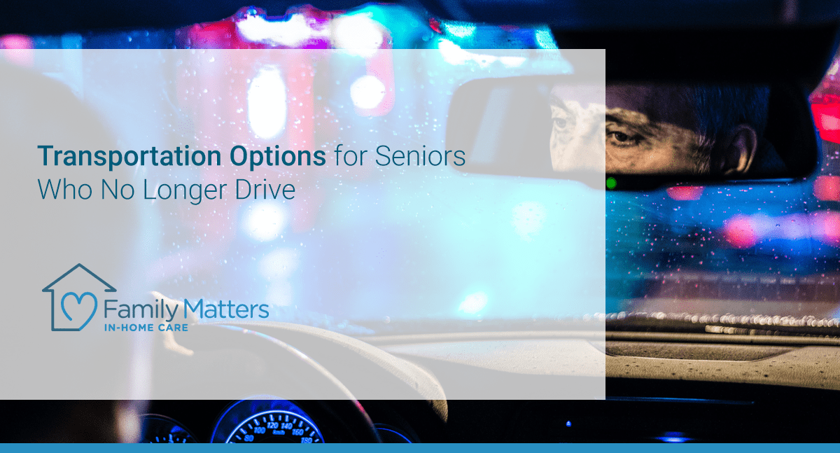 Transportation Options For Seniors Who No Longer Drive